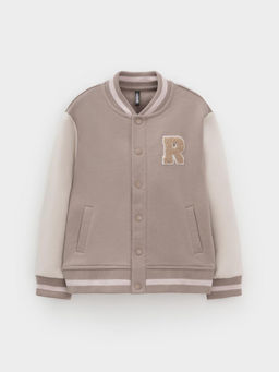 КР 302678/коричневый к624 жакет (бомбер) для мал