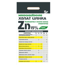 БХЗ Хелат цинка 5 гр (30 шт./упак.)