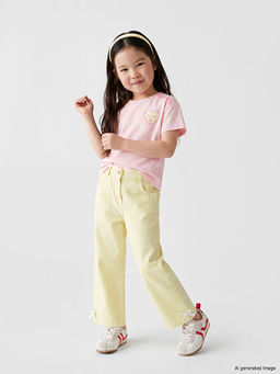 Брюки Regular Fit Gabardin для девочек