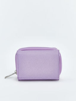 Deri G?r?n?ml? Kad?n C?zdan