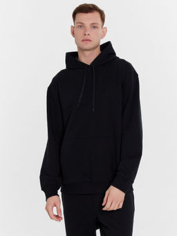 Худи мужское в черном цвете черный 121896 - Mark formelle фото 2