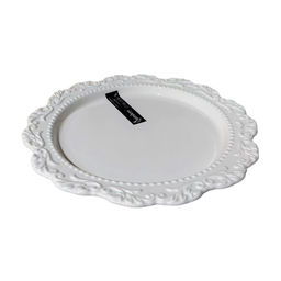 Тарелка десертная 22см Romantic 8849 (КОРАЛЛ)