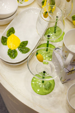 Блюдо, 32х16 см, фарфор P, овальное, молочное, Лимон, Limoncello - Anna lafarg фото 14