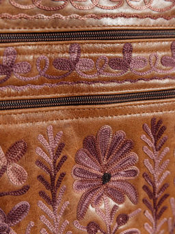 Сумка натуральная кожа через плечо №1114/20 - Ганг фото 3