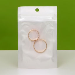 Цена за 50 шт. Пакет Zip - lock ПП, белый, со сплошным окном, плоский, еврослот,6×10 см