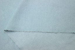 Микровельвет цв.Пыльный св.бирюзово-серый, ш.1.45м, хлопок-100%, 190гр/м.кв - Купава фото 4