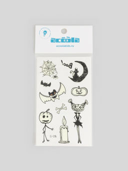 ACOOLA / Картинки детские переводные тату Chastain светло-зеленый  фото 2