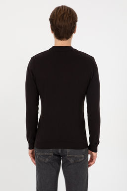 Erkek Siyah Basic Kazak - U.s. polo assn фото 12