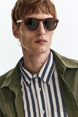 Camisa de popelina Relaxed Fit - H&m фото 4