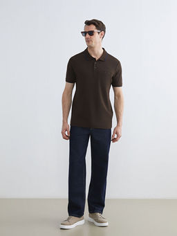 Polo Yaka Erkek Dokulu Ti??rt