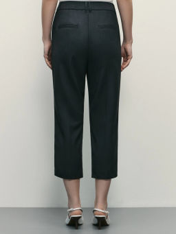 Укороченные брюки с вискозой в составе / Zarina  фото 4