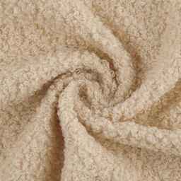 Лоскут мех «Барашек», 50×50 см, 500 г/м, цвет бежевый №2