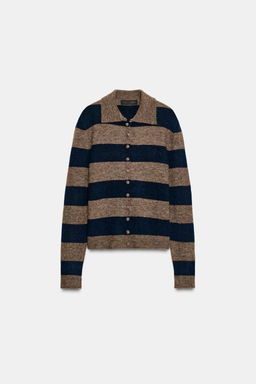 STRIPED CARDIGAN - Zara фото 7