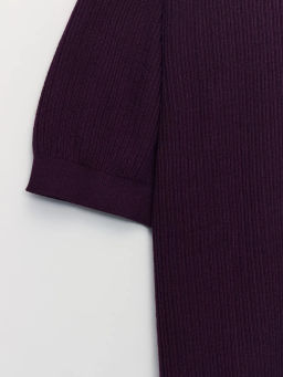 Джемпер поло из текстурного хлопка / Zarina