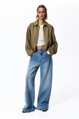 Cazadora oversize con bajo globo - H&m фото 9