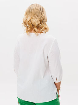 Костюм BRELA 2414 белый+зеленый