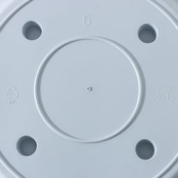 Горшок для цветов с поддоном «Сильвер ЭКО», 7.2 л, d=28 см, пластиковый светло-серый