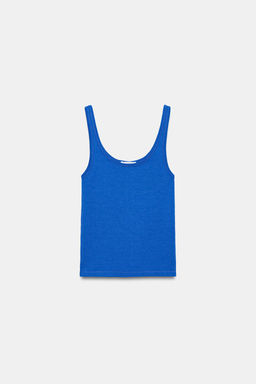 CAMISETA TIRANTES / Azul el?ctrico - Zara фото 5