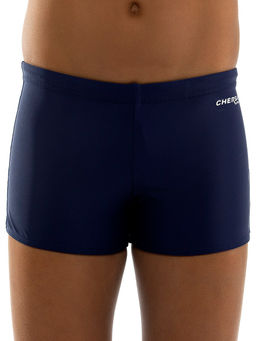 8510 Плавки-шорты детские однотонные с логотипом - Chersa фото 5