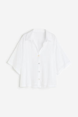 Camisa de playa en crepe