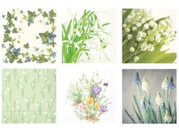 Love2art Салфетки бумажные ассорти SDS №65 33 x 33 6 шт. Элегантная весна