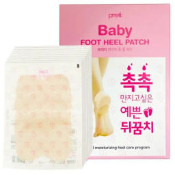 Baby Foot Heel Patch - Смягчающие патчи для ног, 10шт