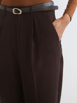 Beli Kemerli Havu? Kesim Kad?n Pantolon