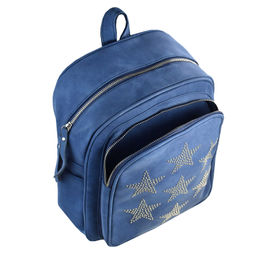 Рюкзак арт.48371 СИНИЙ С ЗАКЛЁПКАМИ ЗВЁЗДАМИ - Феникс+ фото 3