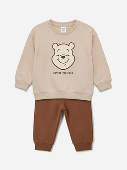 Winnie the Pooh Bask?l? Erkek Bebek Tak?m
