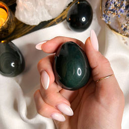 Яйцо из Обсидиана радужного