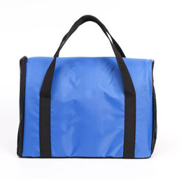 Сумка - переноска для животных Туннель, нейлон, 33 х 19 х 23 см, васильковый - Пижон фото 2