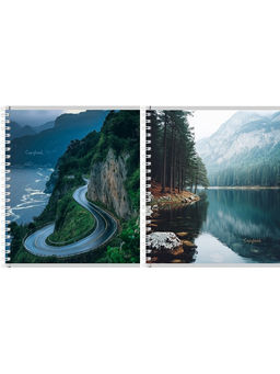 Цена за 2 шт. Тетрадь 48л. на спирали Prof-Press "Виды природы -6", клетка (Т48-4881)