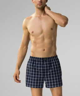 ATLANTIC MBT-001 Трусы боксеры Cotton темно-синий