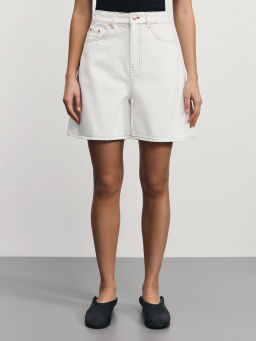 Джинсовые шорты А-силуэта / Zarina фото 3