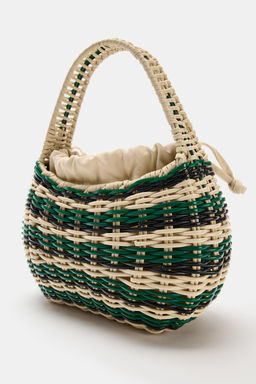 BOLSO R?GIDO DE MANO / Verde - Zara фото 3