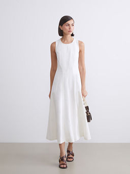 Bisiklet Yaka Jean Elbise