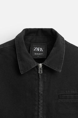 COMBINED DENIM JACKET - Zara фото 9
