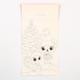 Роспись по дереву Новый год! Ёлочка, набор для творчества