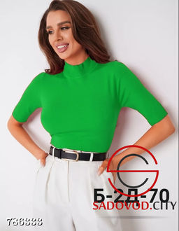 Водолазка с коротким рукавом - Bruno фото 8