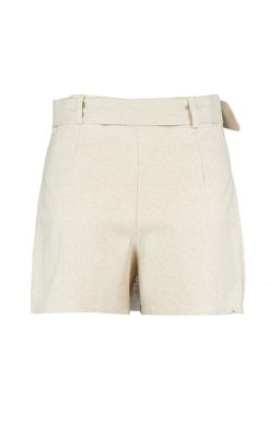 TRENDYOLMILLA KahverengI Mini Dokuma Keten kar?s?ml? Plaj Sort Etek TBESS21ET0124  фото 17