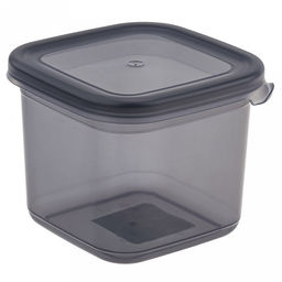 Емкость-контейнер для сыпучих продуктов пластмассовый 0,7л, 11х10,5х9,5см, полипропилен (Россия)