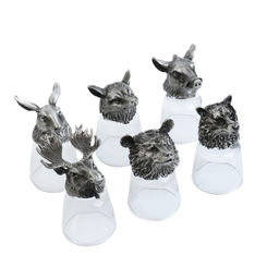 Подарочный набор рюмок-перевёртышей «Настоящему мужчине», на 6 персон, рюмка 50 мл