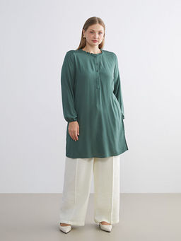 Bisiklet Yaka Kad?n Tunik