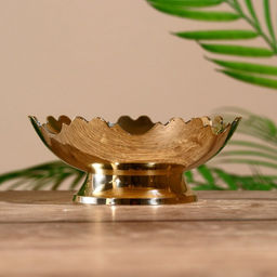 Чаша «Краун», 12×12×4.5 см, латунь, перламутр