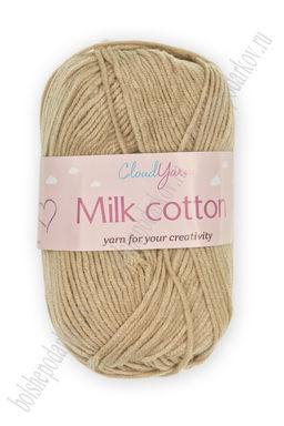 Пряжа Milk cotton 50 гр (10 шт) SF-7848, бежевый