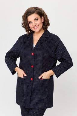 Жакет БелЭльСтиль 409 чернильно-синий