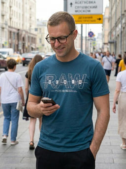 Футболка мужская арт. 02285/RawDenim