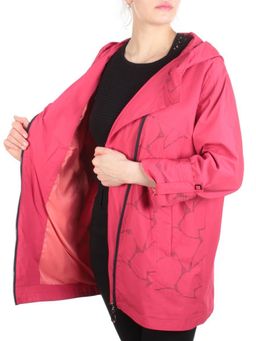 F809 CRIMSON Ветровка женская CO-COCOPINE (85% хлопок, 15% полиэстер) - Fashion фото 9