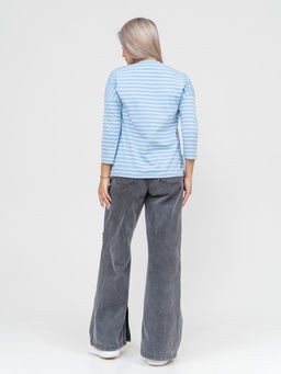 Лонгслив Николь Хлопок 95%, лайкра 5% тельняшка - Ивассорти фото 44