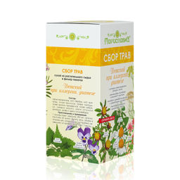 "Детский при аллергии, диатезе" сбор трав в фильтр-пакетах